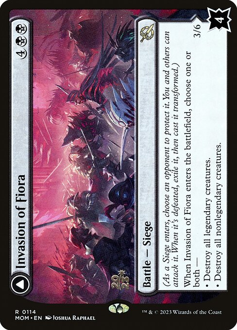 Invasion of Fiora — March of the Machine Promos 114s