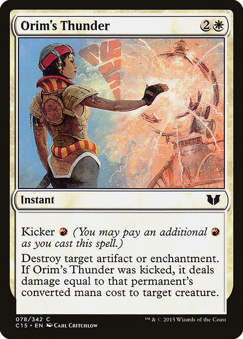 Trovão de Orim — Commander 2015 78