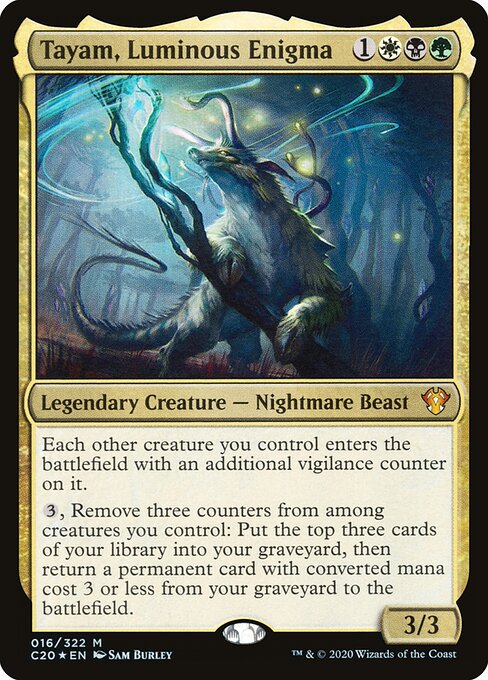 Tayam, Enigma Luminoso — Commander 2020 16