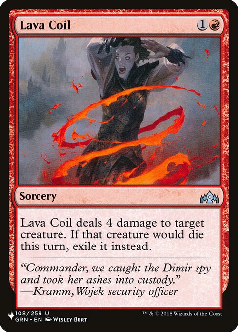 Hélice de Lava — The List GRN-108