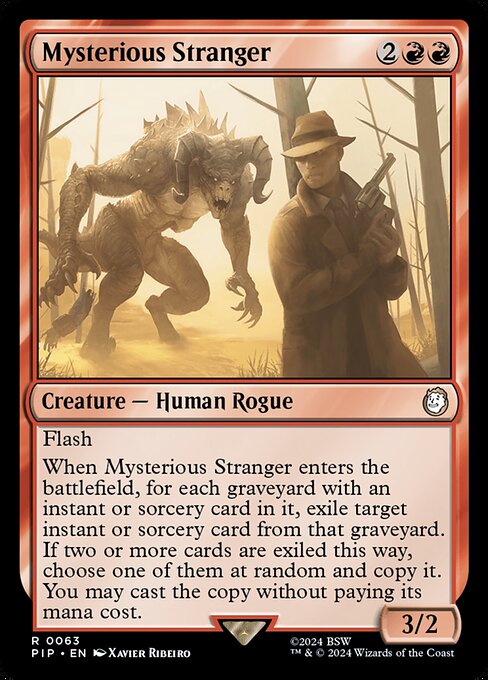 Mysterious Stranger — Fallout 63