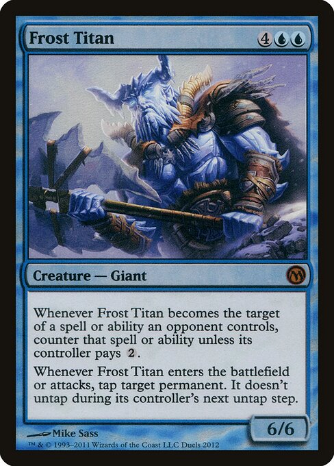 Titã de Gelo — Duels of the Planeswalkers 2012 Promos 1