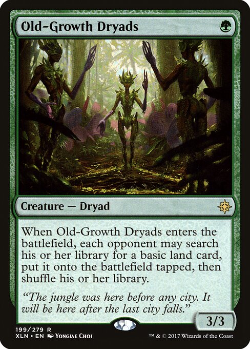Dríades da Mata Virgem — Ixalan 199