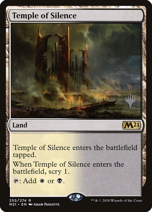 Templo do Silêncio — Core Set 2021 Promos 255p