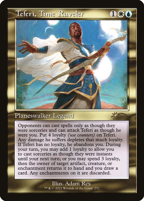 Teferi, Manipulador do Tempo — Teferi's Time Trouble 252