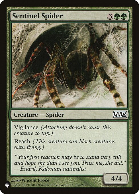 Aranha Sentinela — The List M13-189