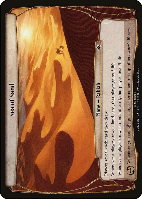 Sea of Sand — Planechase Anthology Planes 68
