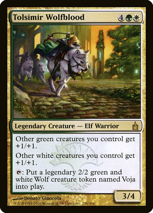 Tolsimir Sangue de Lobo — Ravnica: City of Guilds 236