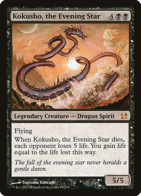 Kokusho, a Estrela Vespertina — Modern Masters 89