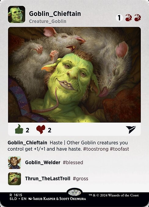 Chefe Goblin — Goblingram 1615