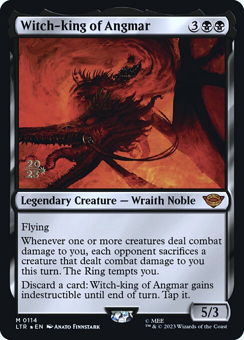 Rei-bruxo de Angmar — Tales of Middle-earth Promos 114s