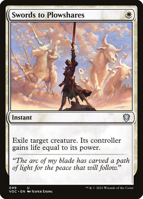 Espadas em Arados — Crimson Vow Commander 99