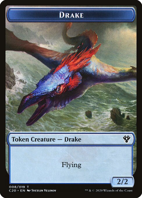 Drake — Commander 2020 Tokens 8