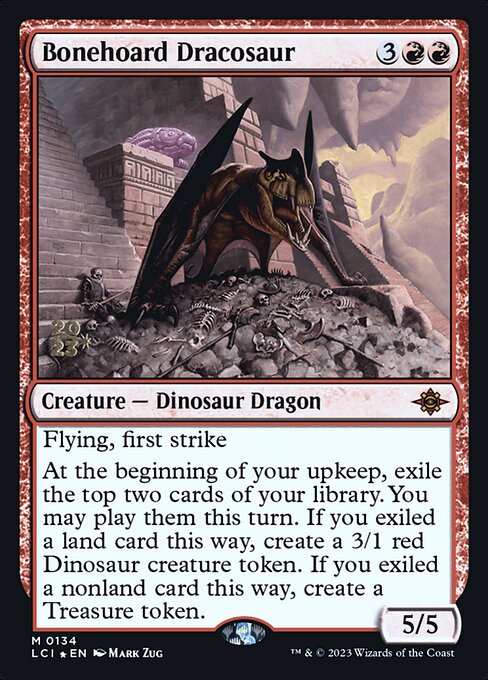 Dracossauro Guarda-osso — The Lost Caverns of Ixalan Promos 134s