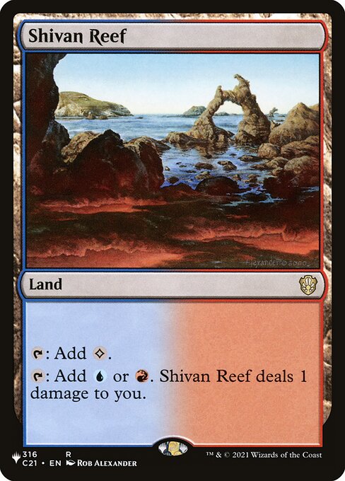 Recifes de Shiv — The List C21-316
