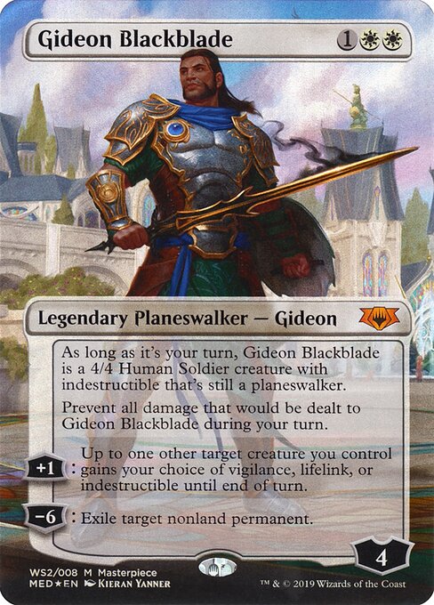 Gideon Lâmina Negra — Mythic Edition WS2
