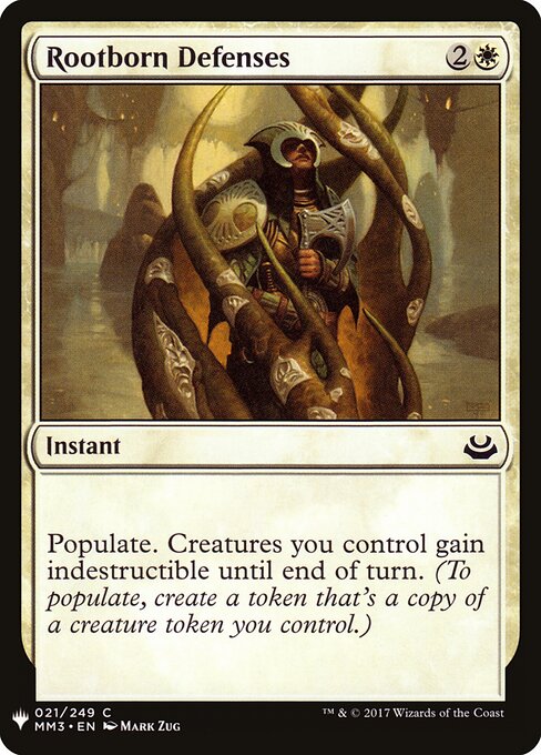 Defensores Radiconatos — The List MM3-21