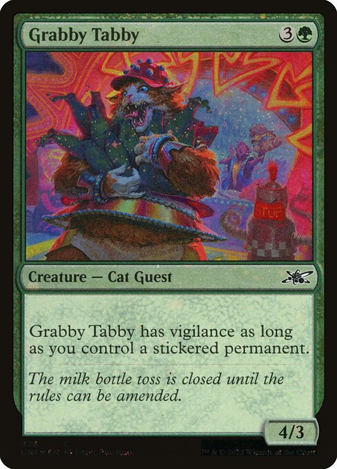 Grabby Tabby — Unfinity 426