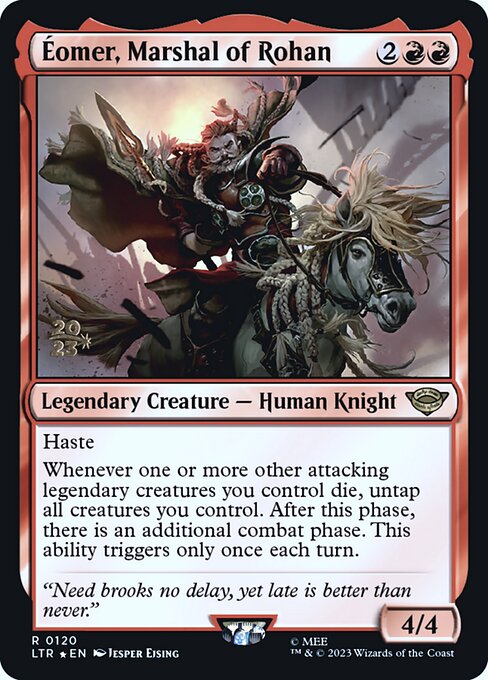 Éomer, Marechal de Rohan — Tales of Middle-earth Promos 120s