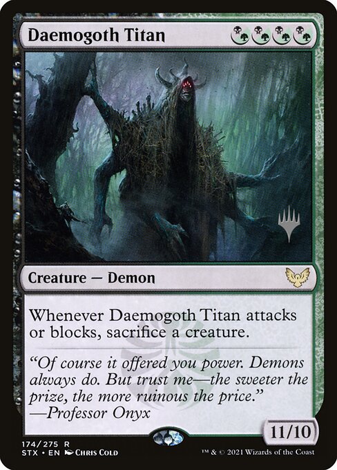 Titã Demogodo — Strixhaven: School of Mages Promos 174p