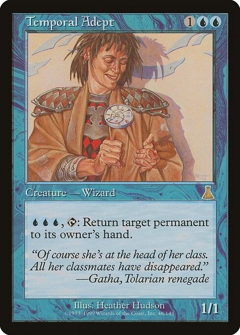 Adepto Temporal — Urza's Destiny 48