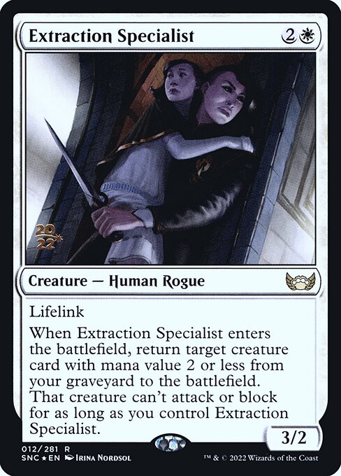 Especialista em Resgates — Streets of New Capenna Promos 12s