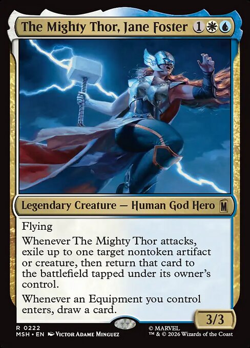 The Mighty Thor, Jane Foster — Marvel Super Heroes 222