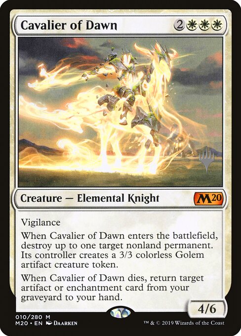 Cavaleiro da Aurora — Core Set 2020 Promos 10p