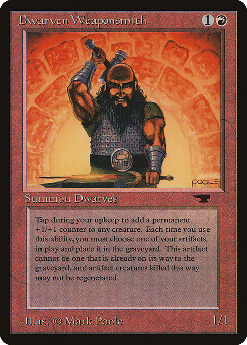 Dwarven Weaponsmith — Antiquities 25