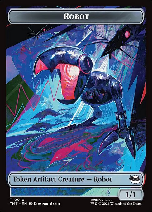 Robot — Teenage Mutant Ninja Turtles Tokens 10