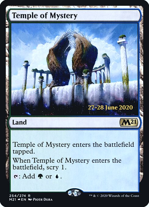 Templo do Mistério — Core Set 2021 Promos 254s
