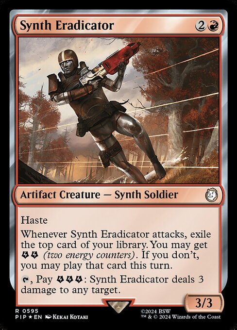 Synth Eradicator — Fallout 595