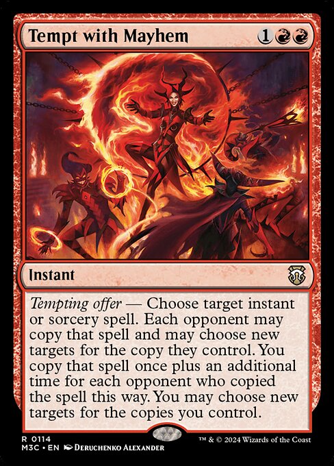 Tempt with Mayhem — Modern Horizons 3 Commander 114