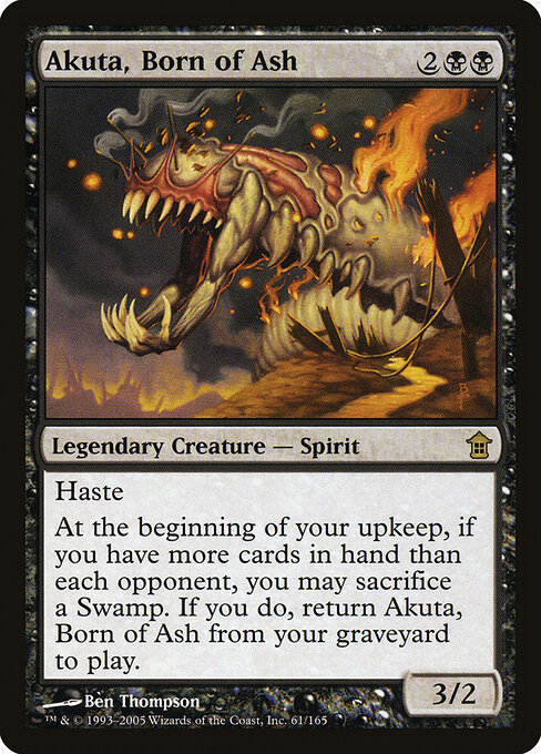 Akuta, Nascido das Cinzas — Saviors of Kamigawa 61