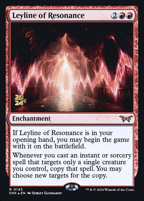 Leyline of Resonance — Duskmourn: House of Horror Promos 143s