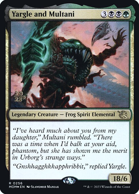 Yargle e Multani — March of the Machine Promos 256s