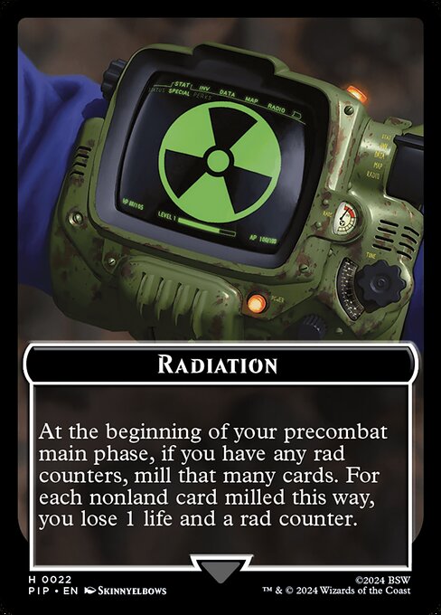 Radiation — Fallout Tokens 22