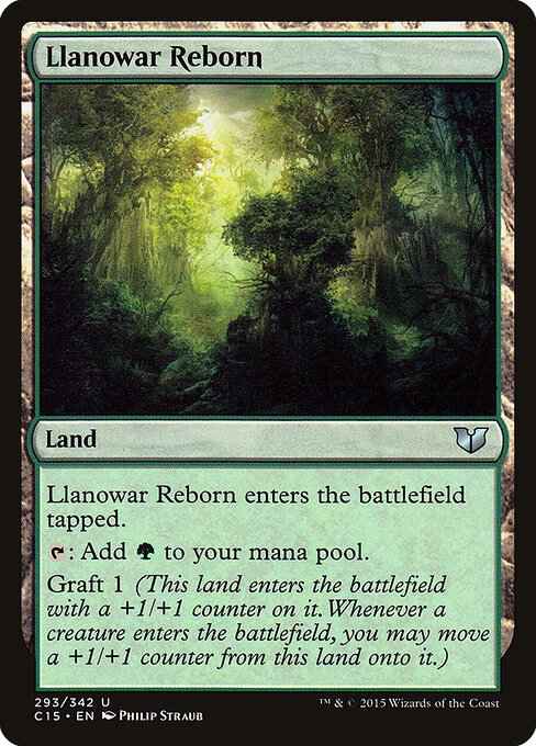 Renascimento de Llanowar — Commander 2015 293