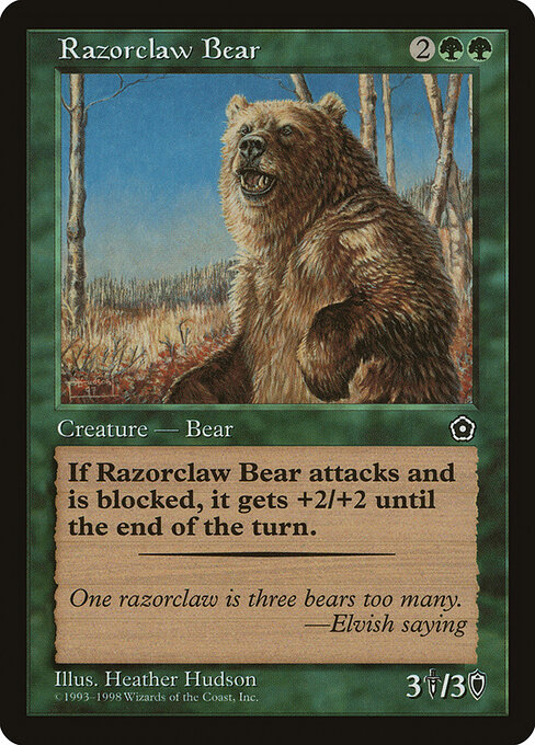 Razorclaw Bear — Portal Second Age 142