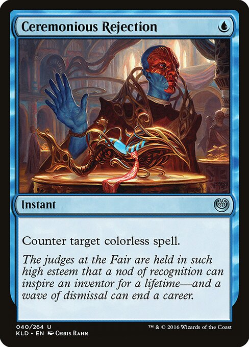 Rejeição Cerimoniosa — Kaladesh 40