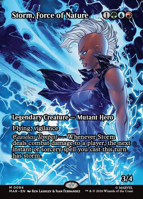 Storm, Force of Nature — Marvel Universe 94