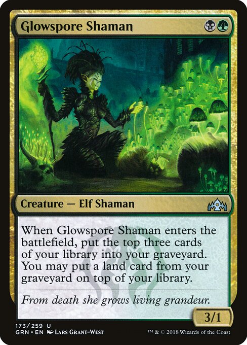 Xamã Lumispórea — Guilds of Ravnica 173