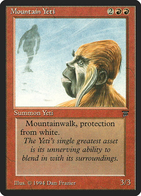 Mountain Yeti — Legends 159