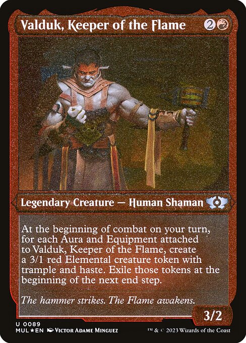 Valduk, Guardião da Chama — Multiverse Legends 89