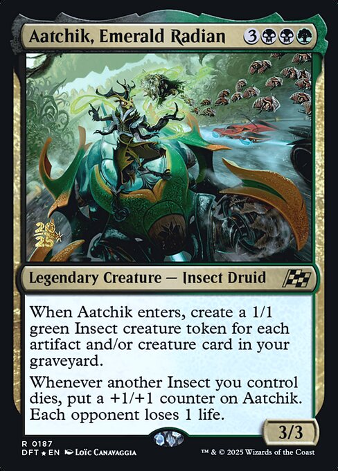 Aatchik, Emerald Radian — Aetherdrift Promos 187s