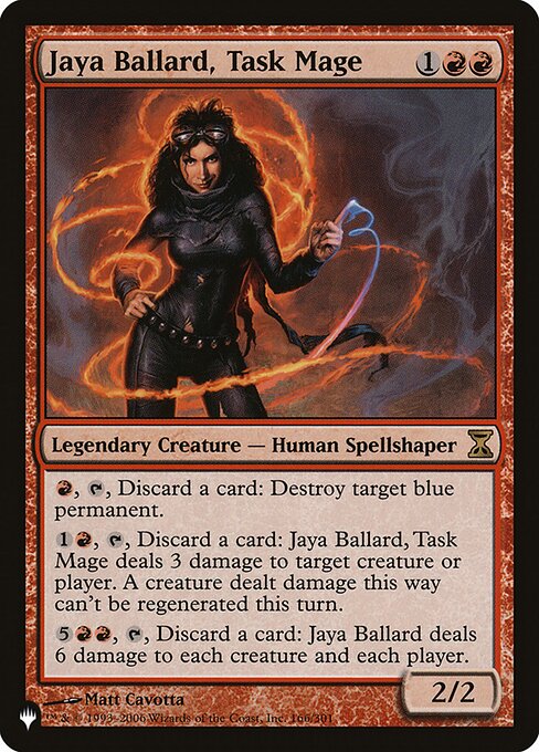 Jaya Ballard, Mago Especialista — The List TSP-166