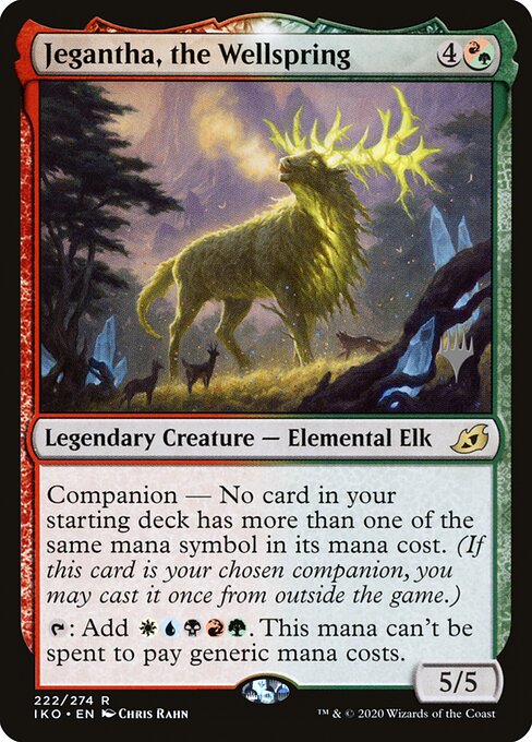 Jegantha, a Fonte — Ikoria: Lair of Behemoths Promos 222p
