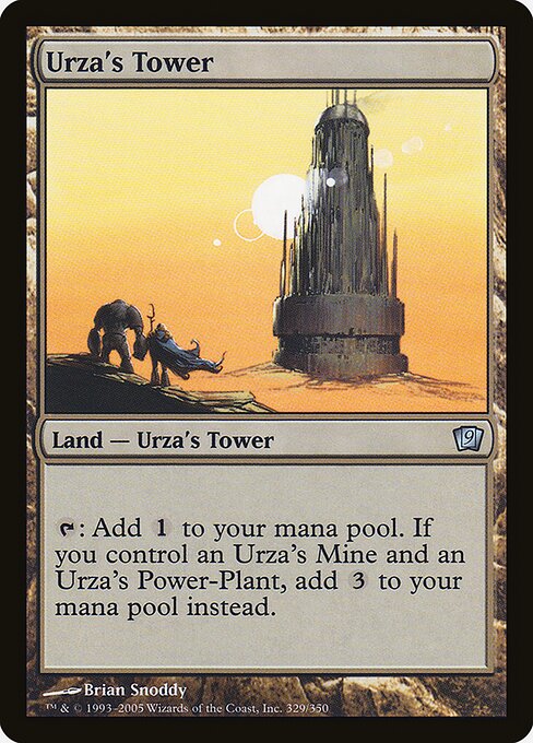 Torre de Urza — Ninth Edition 329★