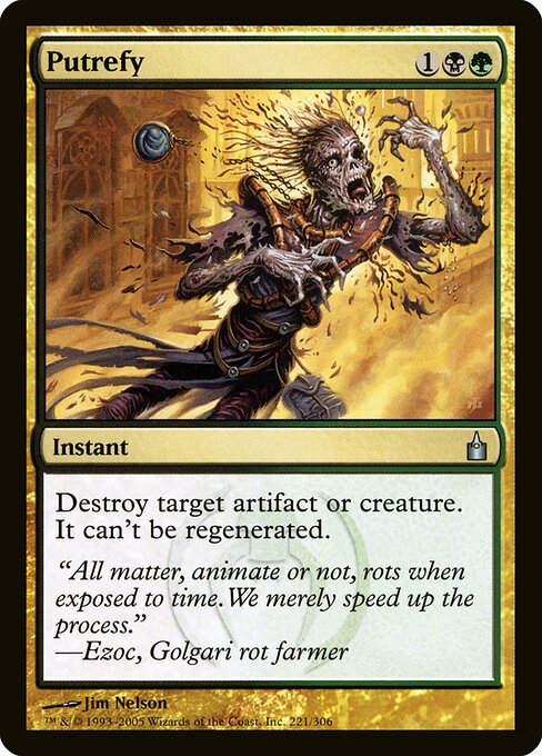 Putrificar — Ravnica: City of Guilds 221