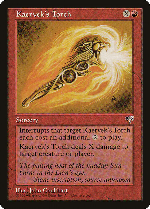 Tocha de Kaervek — Mirage 185